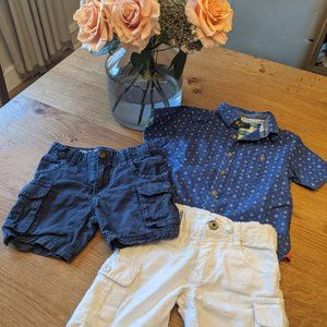 Summer bundle 2T shorts and shirt